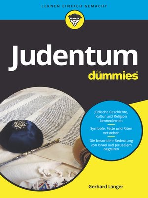 cover image of Judentum f&uuml;r Dummies